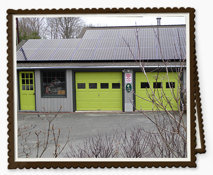 Solar Powered Shop