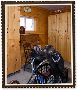 Inside the Tack Room